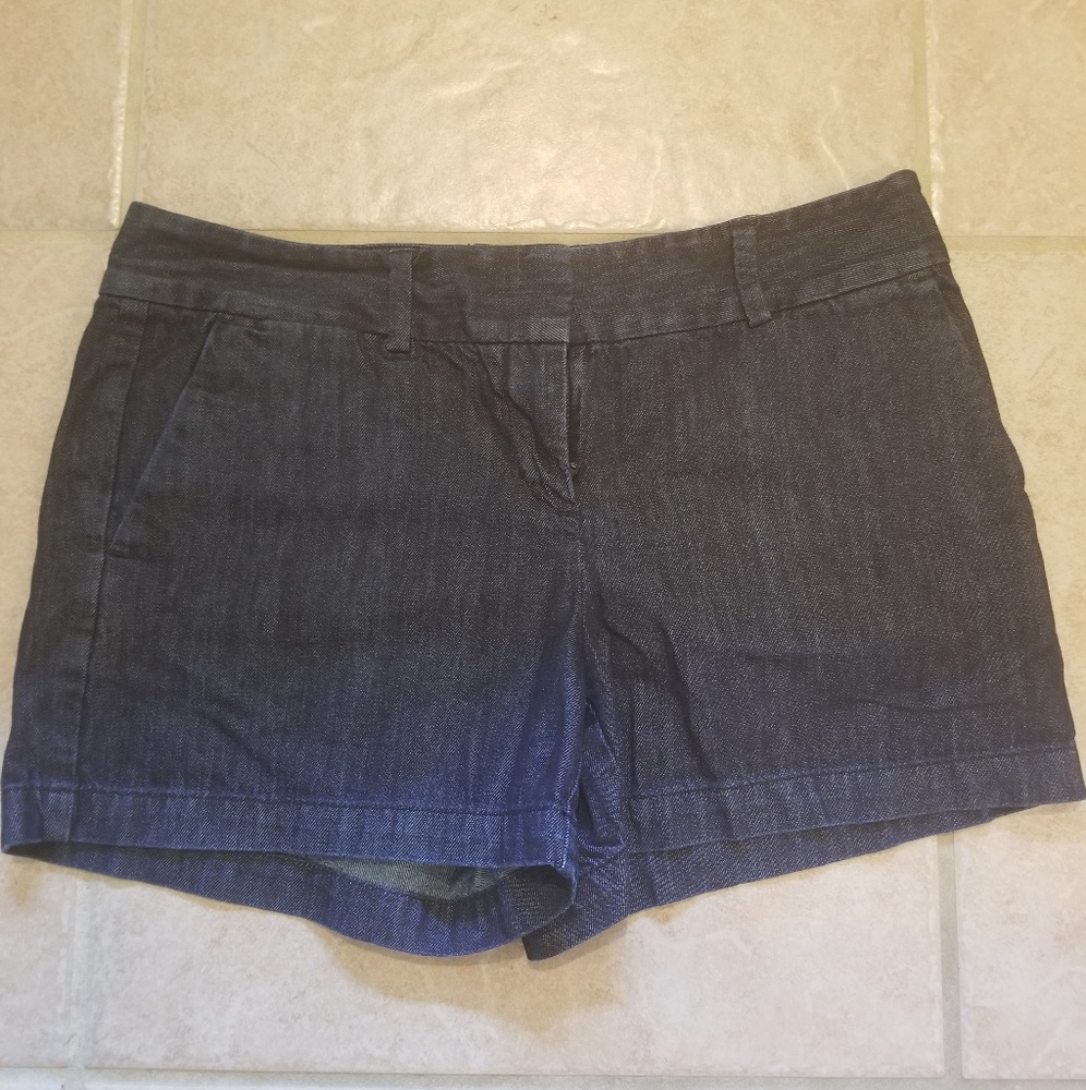LOFT: dressy denim shorts